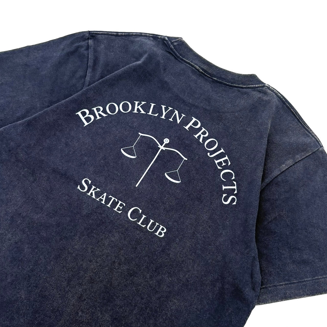 BP SKATE CLUB TEE FADE NAVY