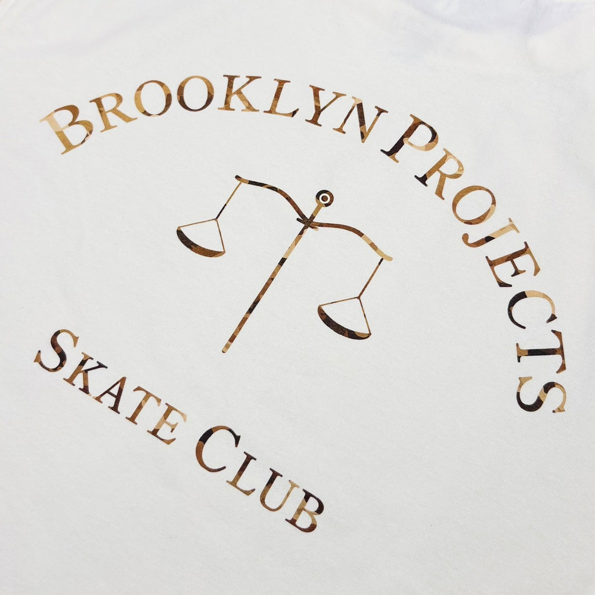 BP SKATE CLUB L/S TEE FADE WHITE AUTUMN CAMO