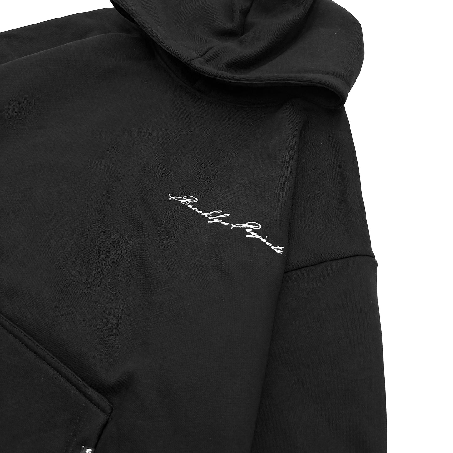 BP SCRIPT HOODIE BLACK