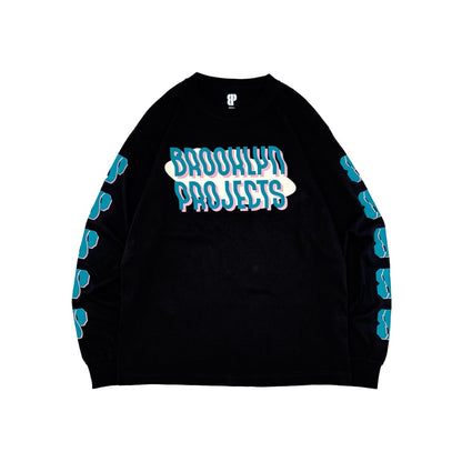 BP WAVY L/S TEE BLACK