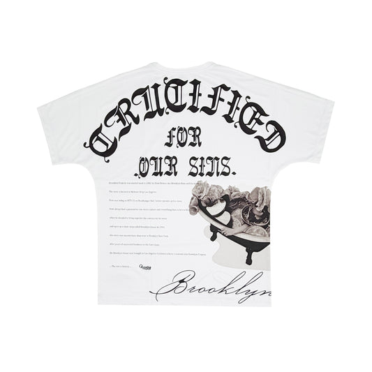 BP SINS MESH TEE WHITE