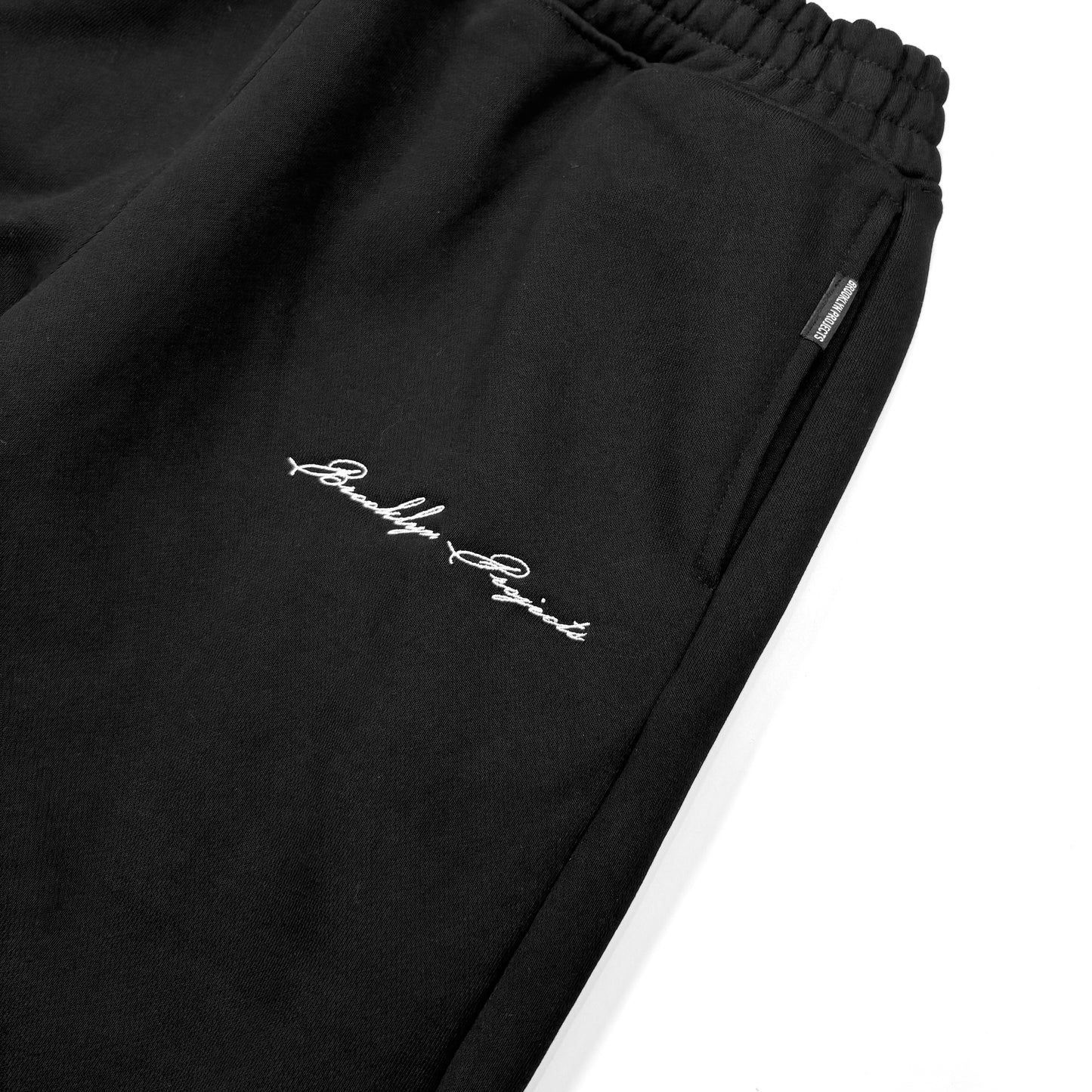 BP SCRIPT SWEAT PANTS BLACK