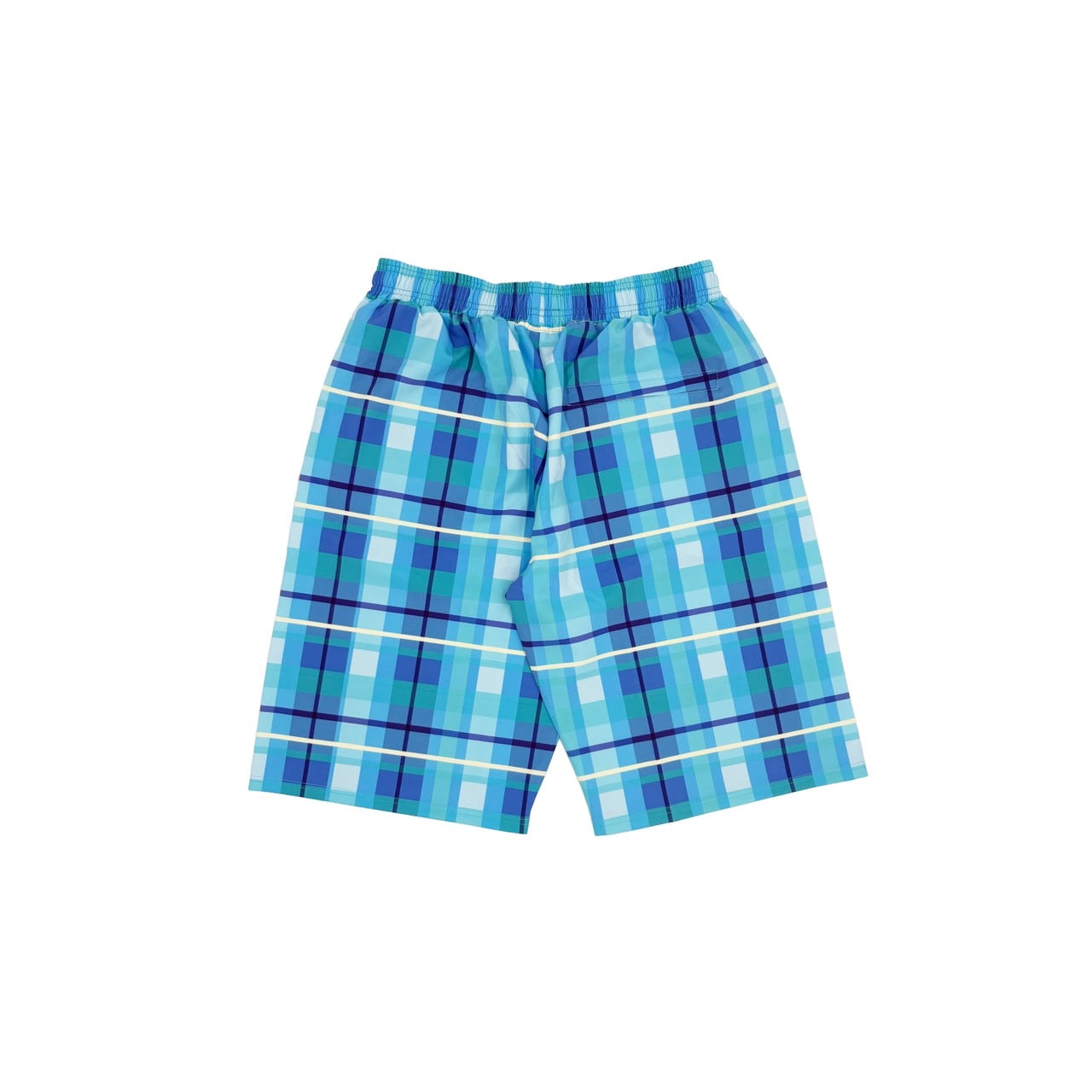 BP CHECK SHORTS BLUE