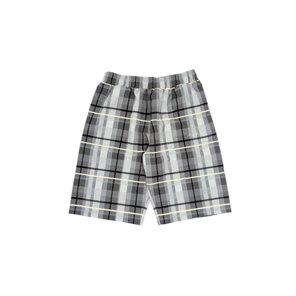 BP CHECK SHORTS BLACK