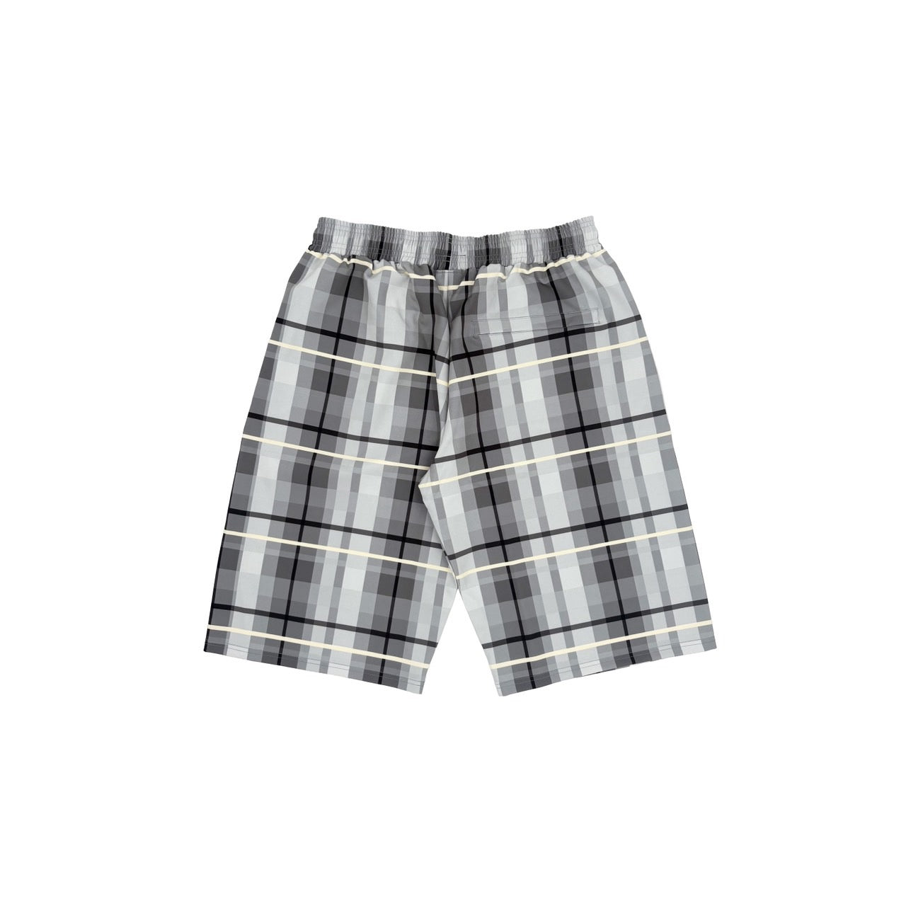 BP CHECK SHORTS BLACK