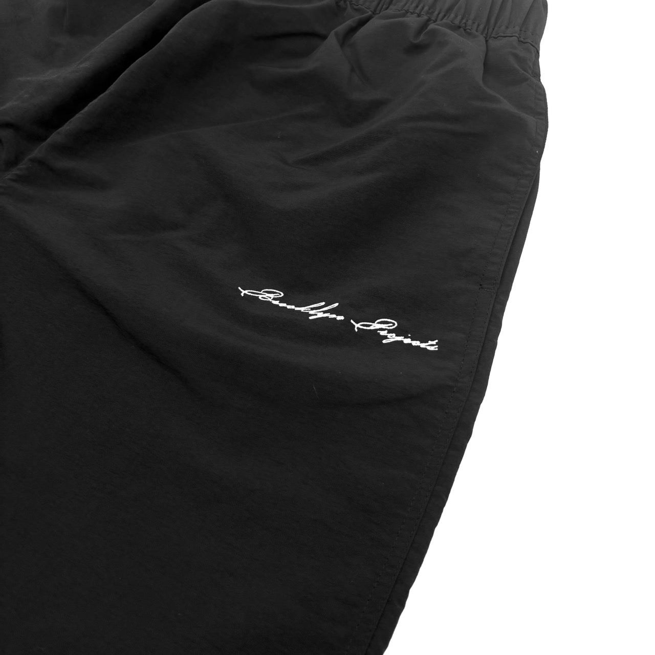 BP SCRIPT NYLON SHORTS BLACK