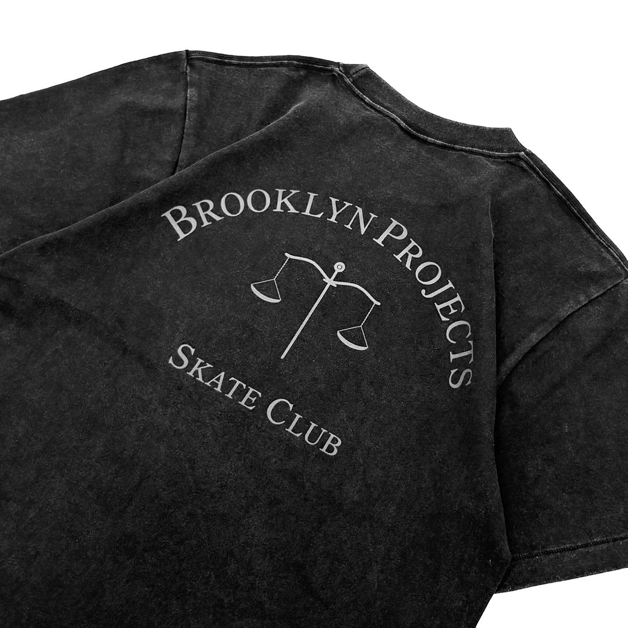 BP SKATE CLUB TEE FADE BLACK