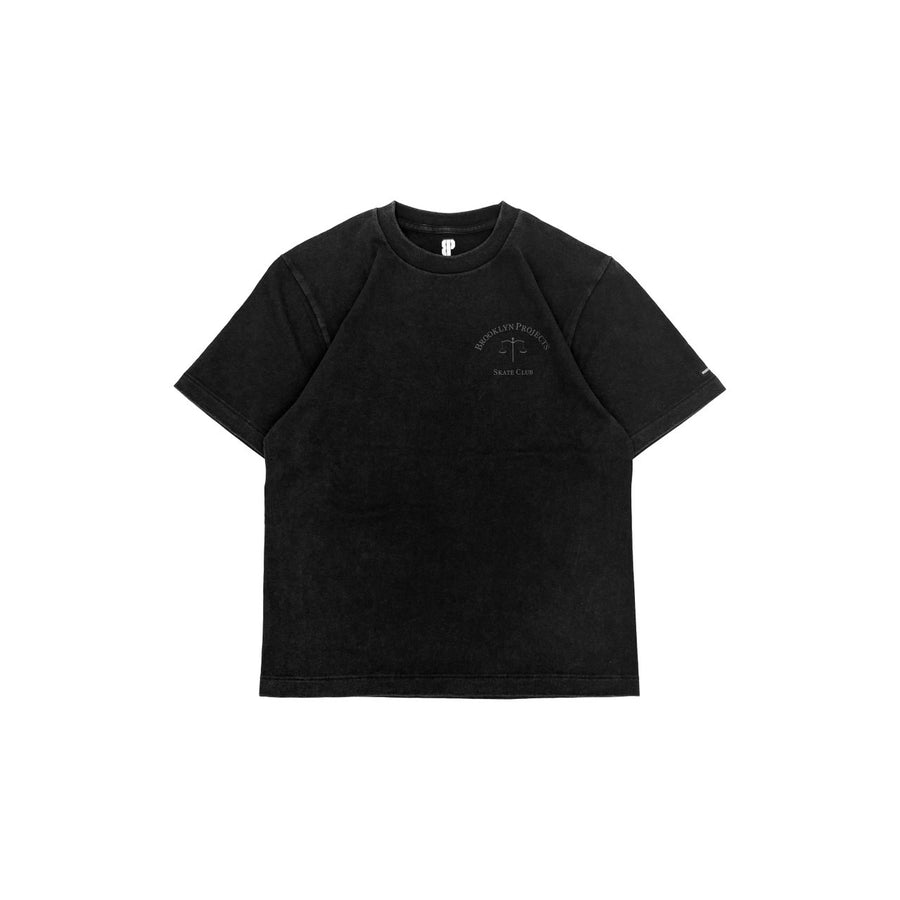BP SKATE CLUB TEE FADE BLACK