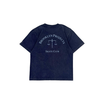 BP SKATE CLUB TEE FADE NAVY
