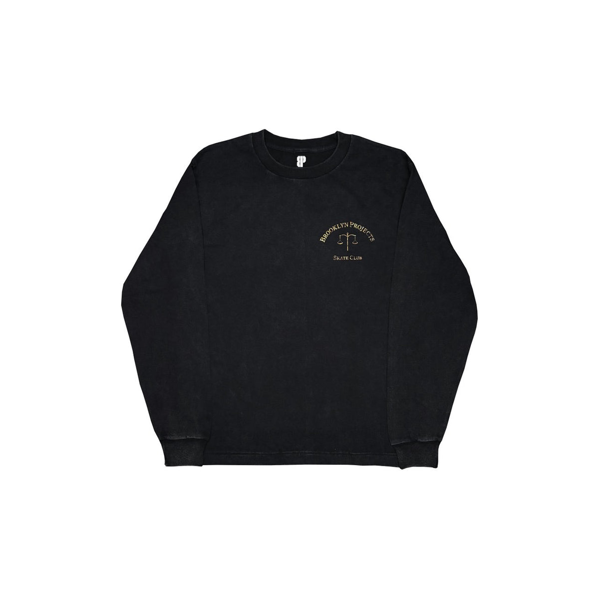 BP SKATE CLUB L/S TEE FADE BLACK AUTUMN CAMO