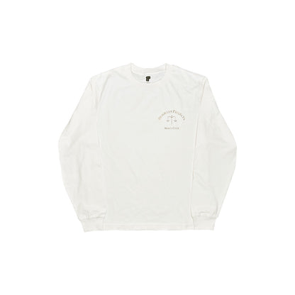 BP SKATE CLUB L/S TEE FADE WHITE AUTUMN CAMO