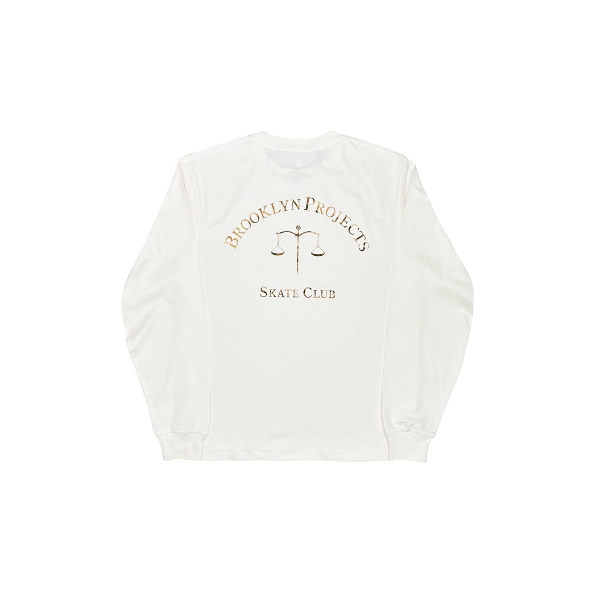 BP SKATE CLUB L/S TEE FADE WHITE AUTUMN CAMO