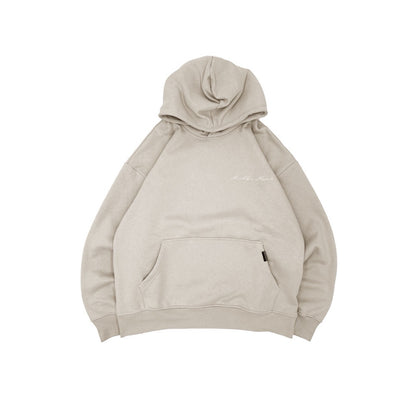 BP SCRIPT HOODIE BEIGE