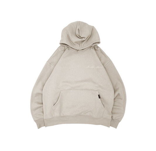 BP SCRIPT HOODIE BEIGE