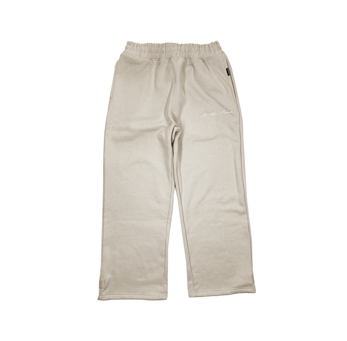 BP SCRIPT SWEAT PANTS BEIGE