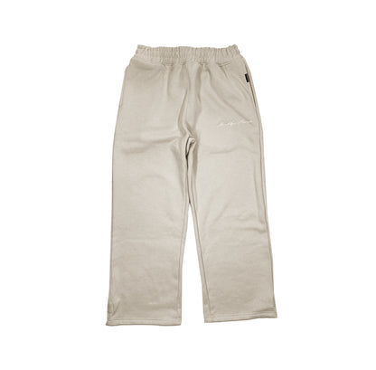 BP SCRIPT SWEAT PANTS BEIGE