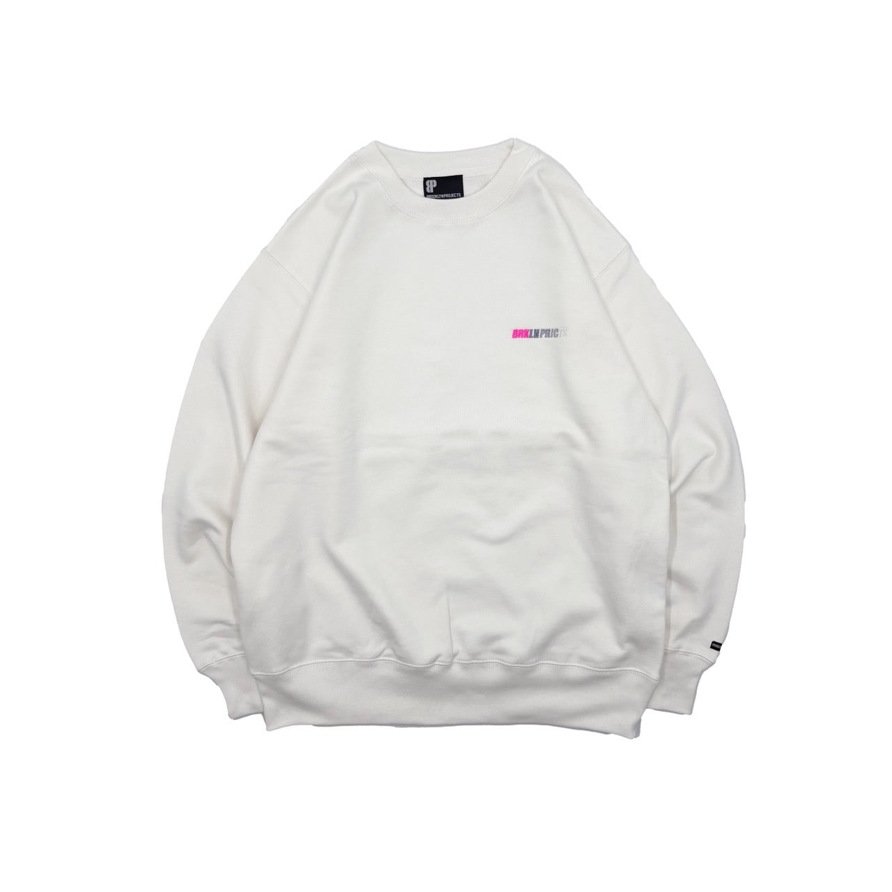 BP Gradation Crew Sweat Off White