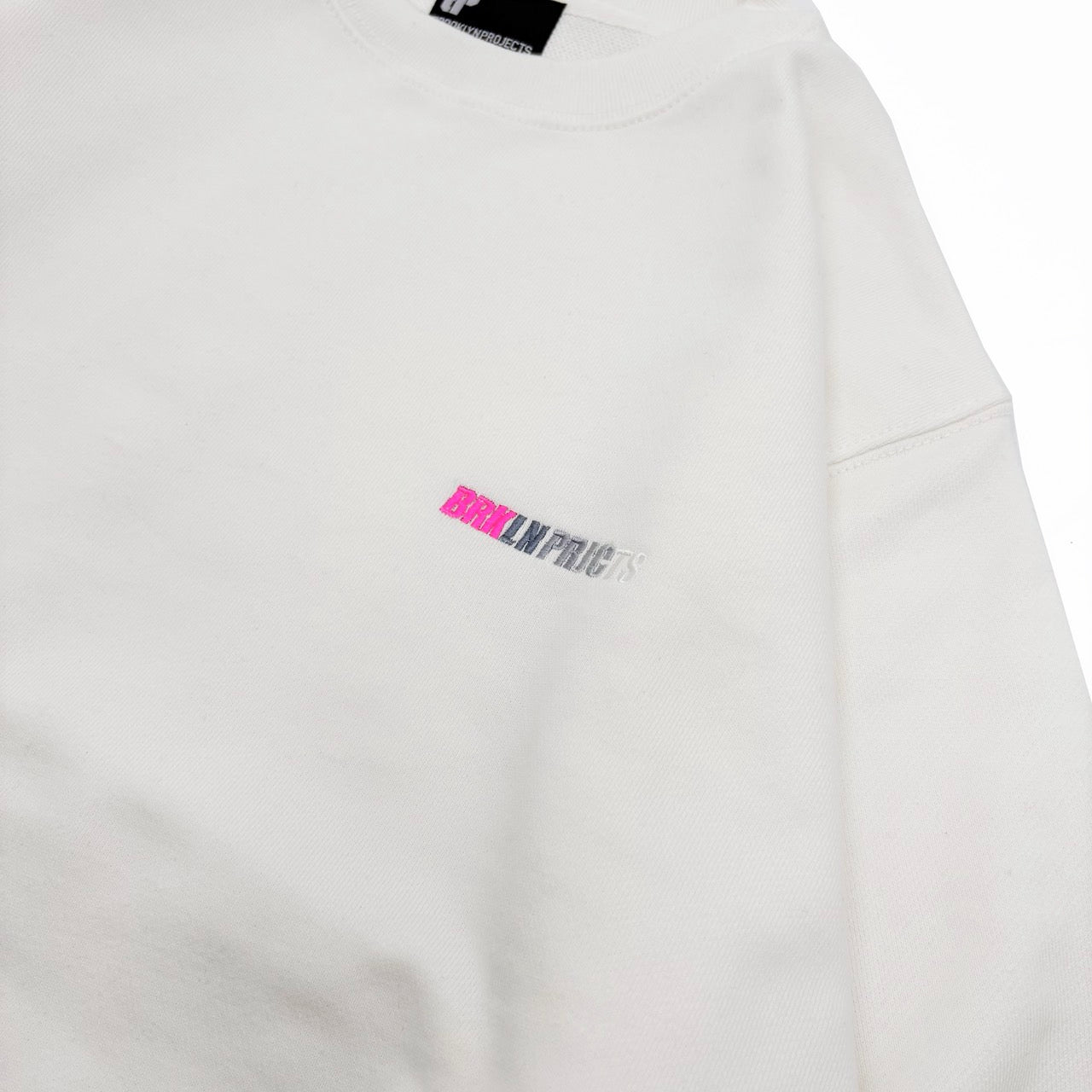 BP Gradation Crew Sweat Off White