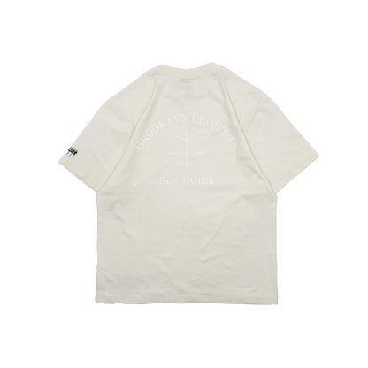 BP SKATE CLUB TEE Vintage White