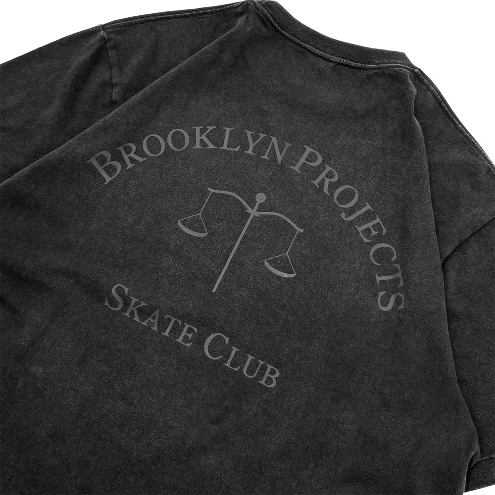 BP SKATE CLUB TEE Vintage Black