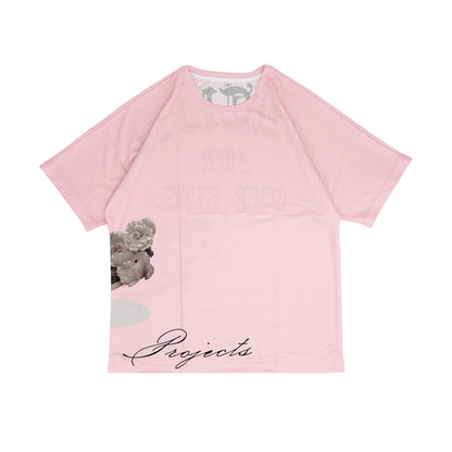 BP SINS MESH TEE Lt PINK
